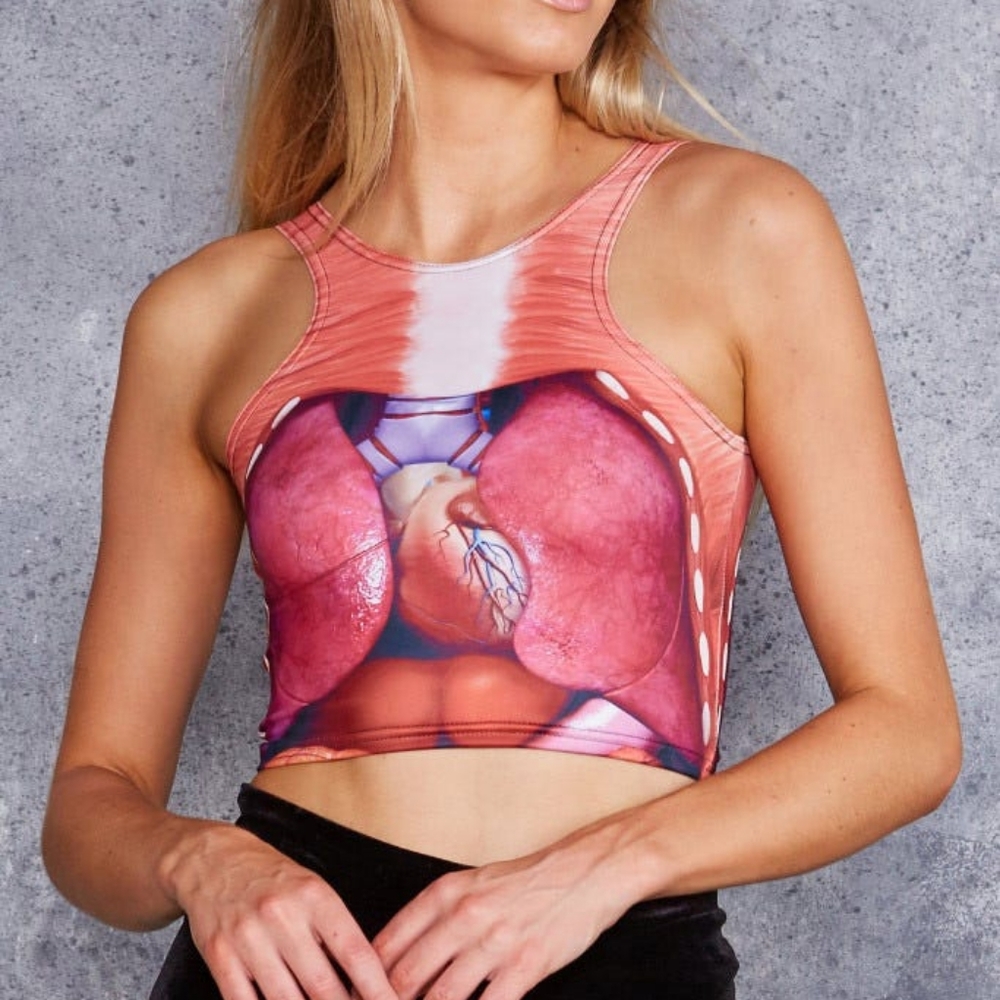 DEM GUTS REVERSIBLE CROP